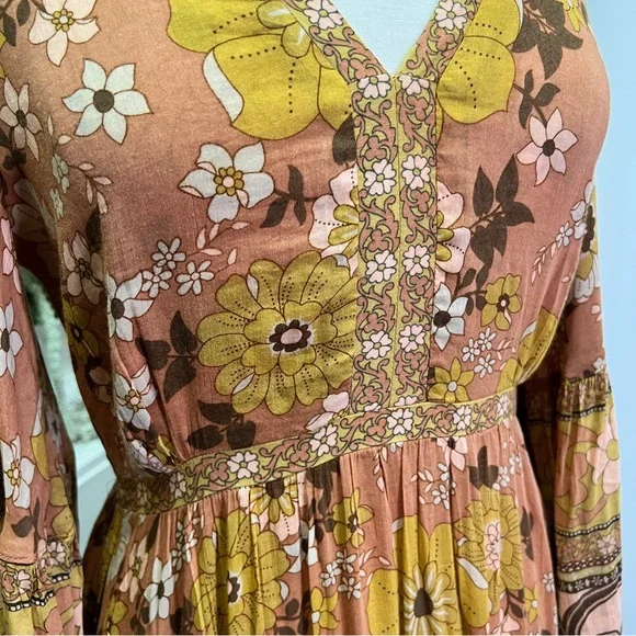 Spell & The Gypsy Buttercup Gown in Sunrise (NWOT) - Picture 3 of 16